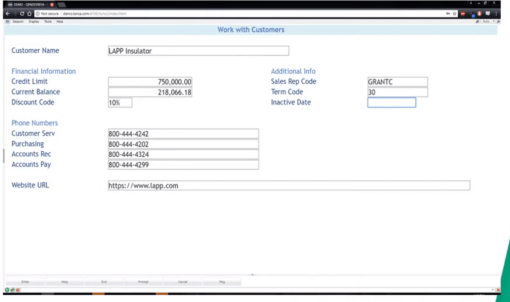 Web enable your 5250 screens